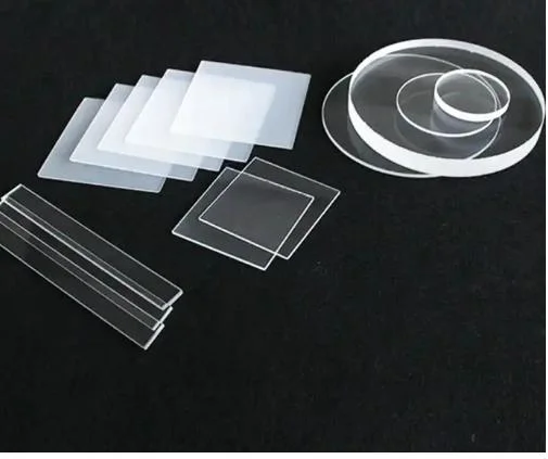 Customized Heat Resistence Fused Silica Plate Quartz Glass Plate Used for Semiconductor