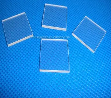 Customized Heat Resistence Fused Silica Plate Quartz Glass Plate Used for Semiconductor