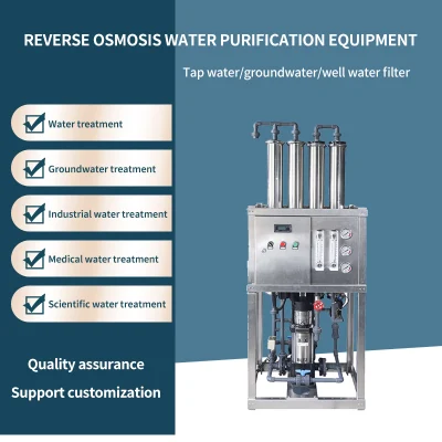 Automatic Purifier RO Water Filter Production Machine Equipment Bottle Mineral Pure Drink Water Reverse Osmosis Water Treatment Plant