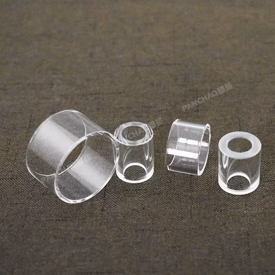 30ml High Temperature Resistance Transparent Fused Silica Crucible Clear Small Quartz Glass Crucible